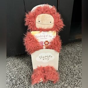 Slumberkins Ultra Plush Bigfoot Stuffie Copper
